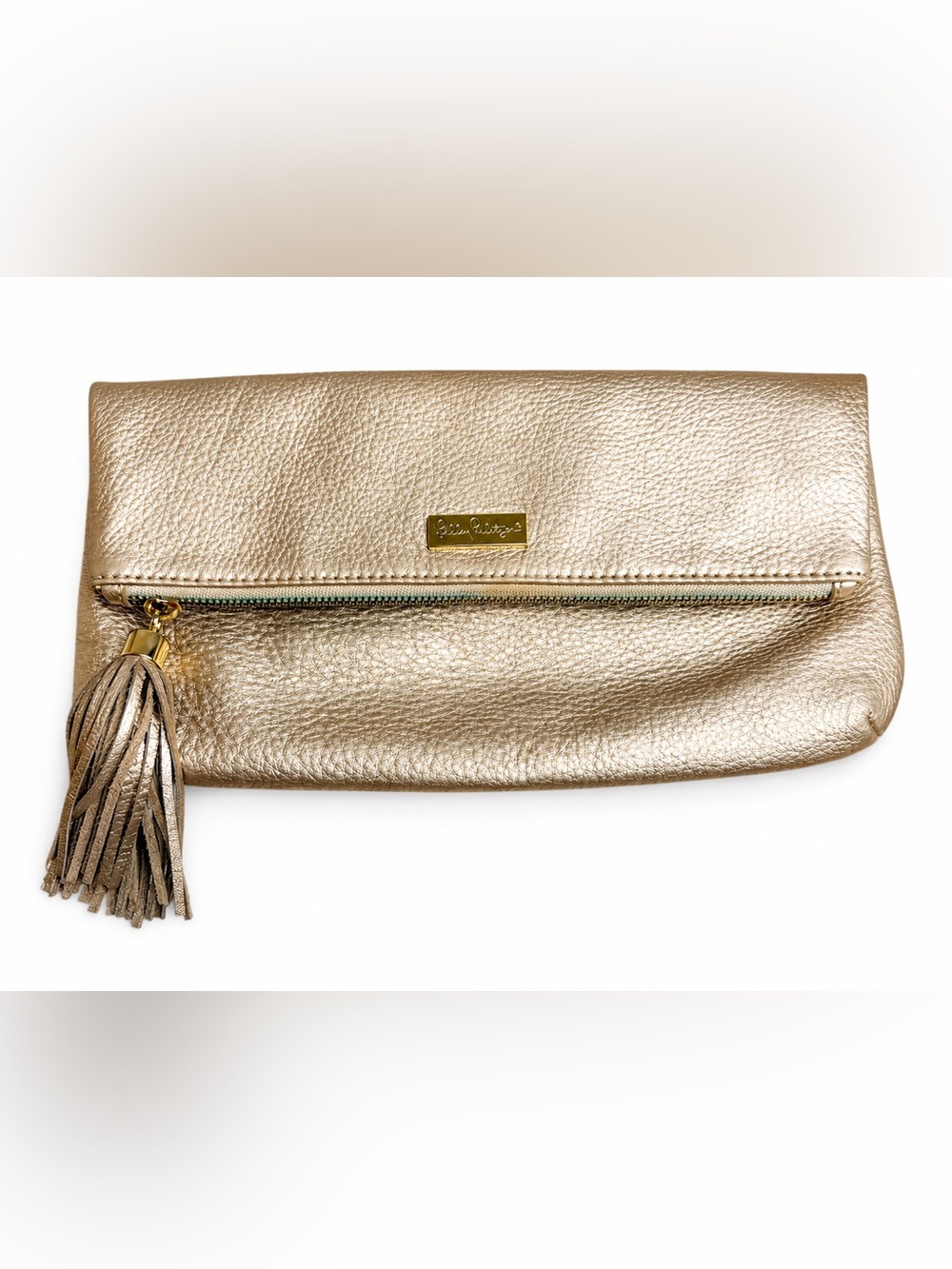 Seaside Clutch Gold